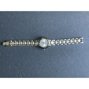 Anne Klein Womens Two-Tone Classic Dress Casual Bracelet Watch 10/6777